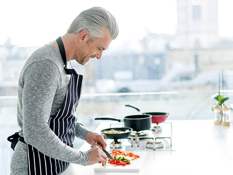Meal planning ahead can help reduce extra calorie intake at meal times.