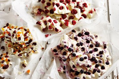 Sally’s Fro-Yo Bark Four Ways recipe