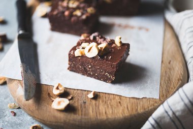 No-Bake Gluten-Free Hazelnut Brownies Recipe