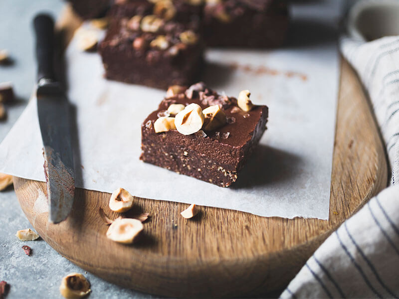 No-Bake Gluten-Free Hazelnut Brownies Recipe