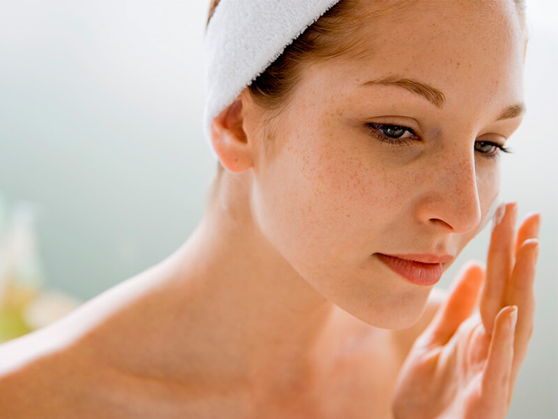 dry dehydrated skin