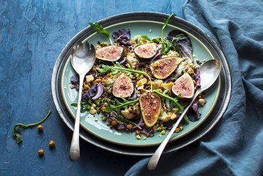 fig and cauliflower salad