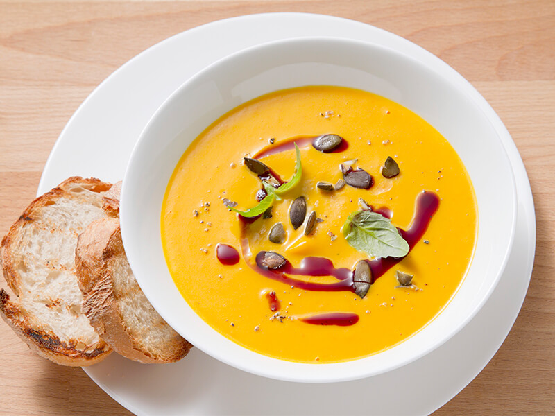 cream of pumpkin soup