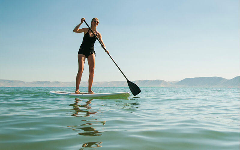 stand up paddleboarding