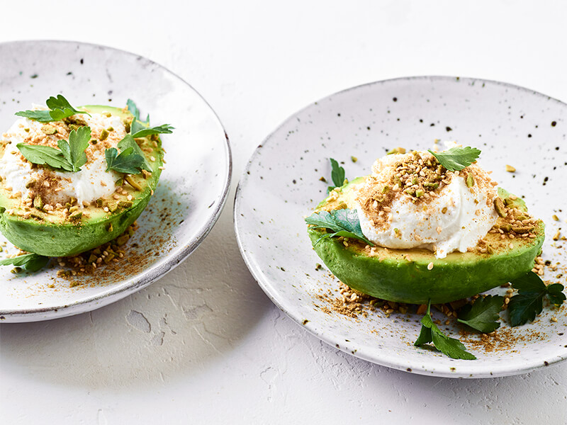 loaded avocados