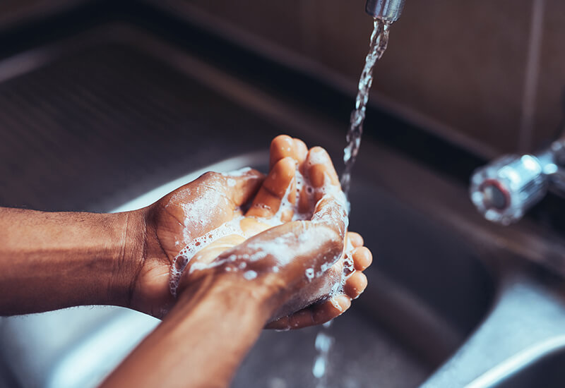 hand washing