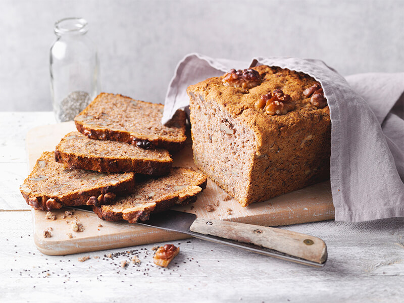 banana and walnut bread