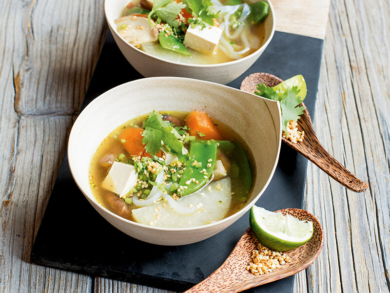 asian noodle soup