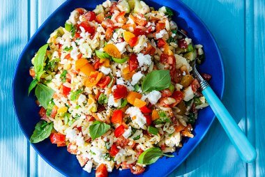 summer orzo salad