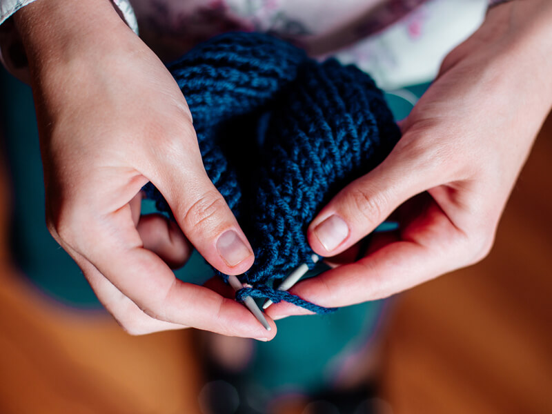 knitting benefits