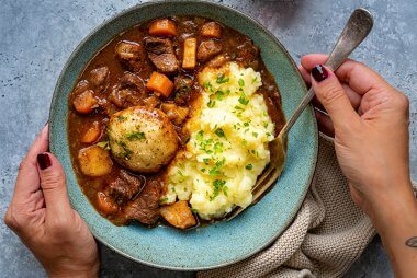 beef stew with dumplings