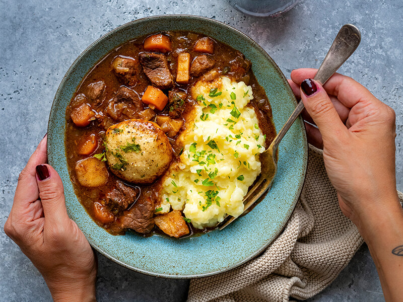 beef stew with dumplings