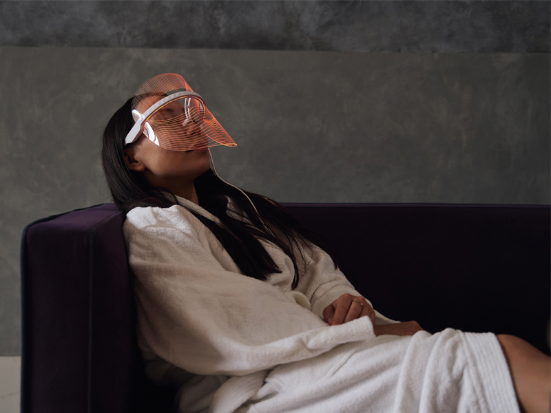 LED skin therapy