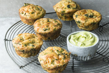 spinach muffins