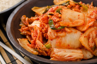 homemade kimchi