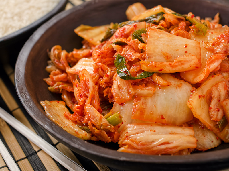 homemade kimchi