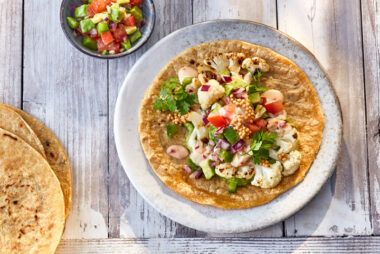 vegetarian-tacos-with-roasted-cauli-and-avo-salad