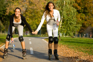 rollerblading